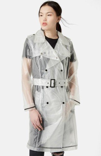 topshop raincoat