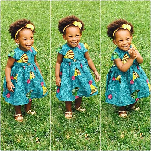 Ankara styles for your kids- ankara dresses
