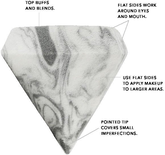 real techniques diamond sponge 