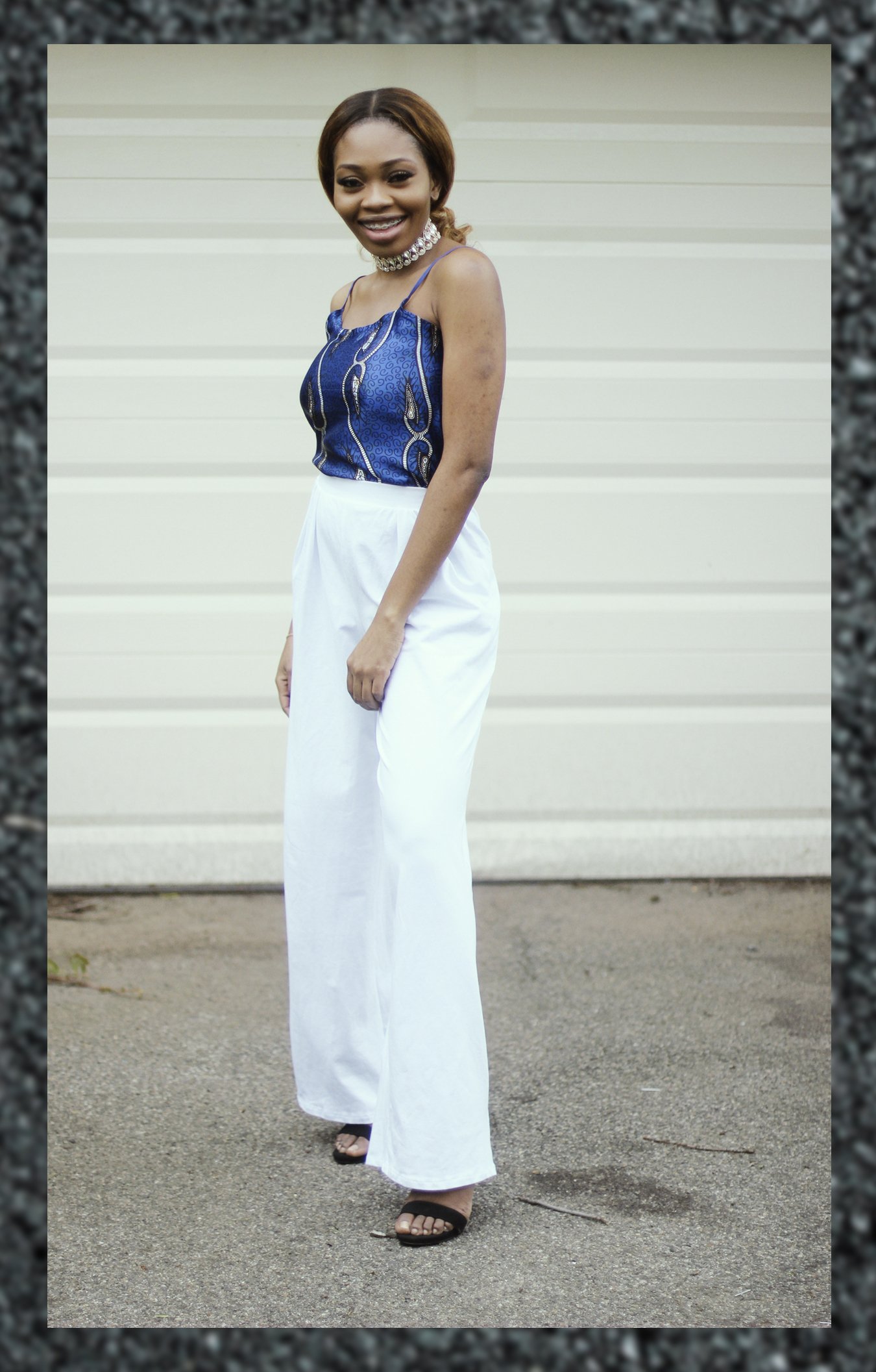 rebdolls white wide leg pants