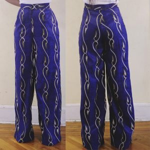 Ankara High Waist Wide Leg Pants