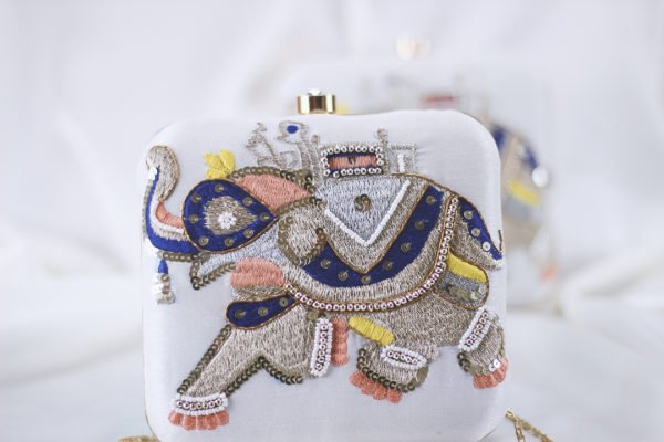 Embellished Elephant Bag